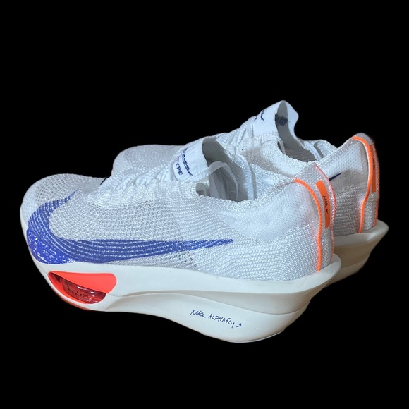 Nike ALPHAFLY NEXT%3 PROTO WHITE/BLUE Unisex M/10.5 W/12 EUC 1X - Picture 5 of 16